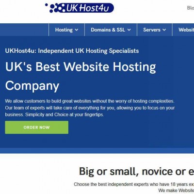 UKHost4u Web Hosting